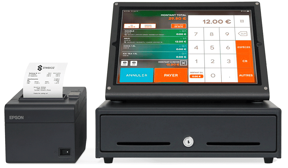 Caisse enregistreuse tactile - SYMBIOZ - Osez vous développer
